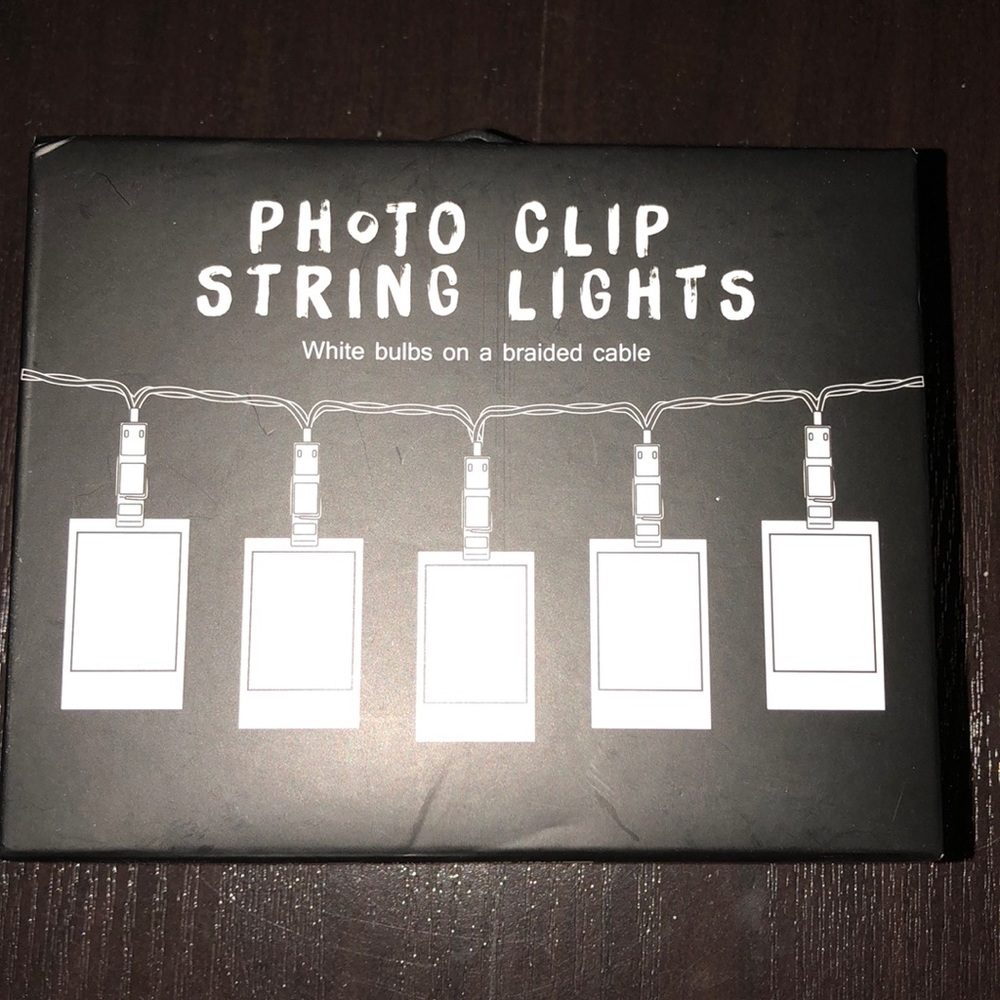 Photo Clip String Lights